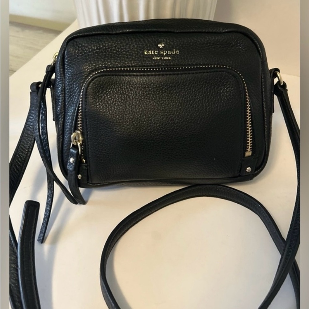 Kate Spade Black Leather Crossbody